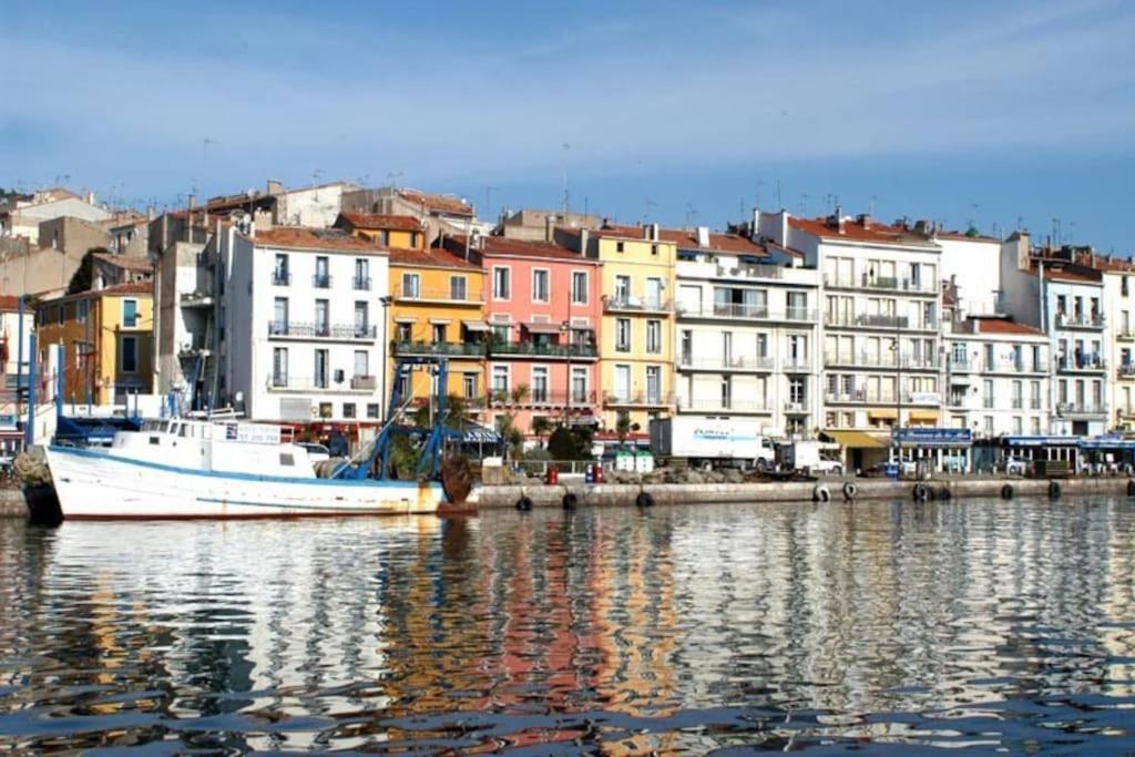 Appt 4 Pers Avec Jardin Ombrage En Centre Ville De Sète Zewnętrze zdjęcie